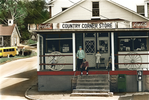 Country Corner Store with Ed Fisher and George Tucker, Oella