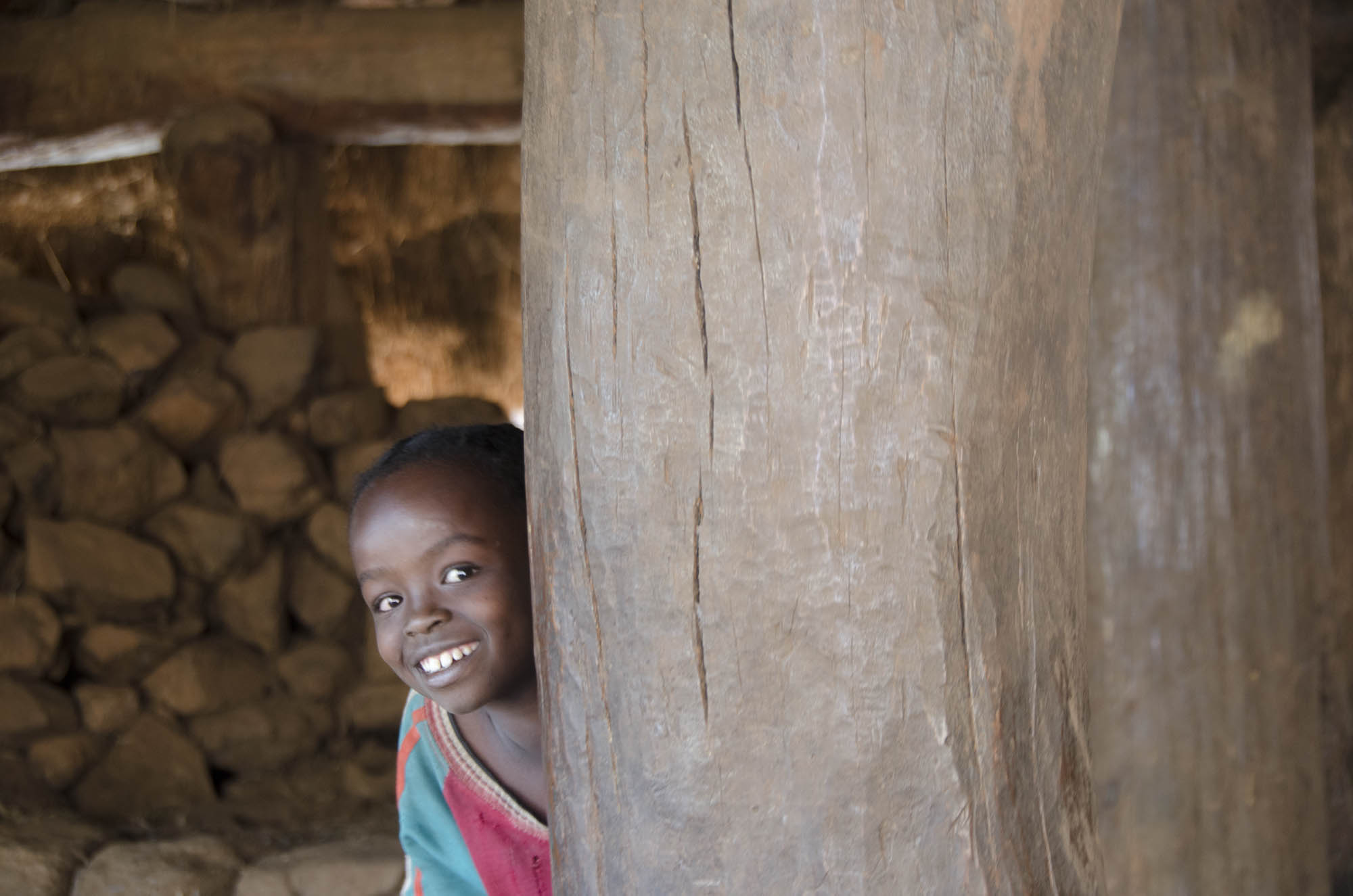 Child in Konso Village