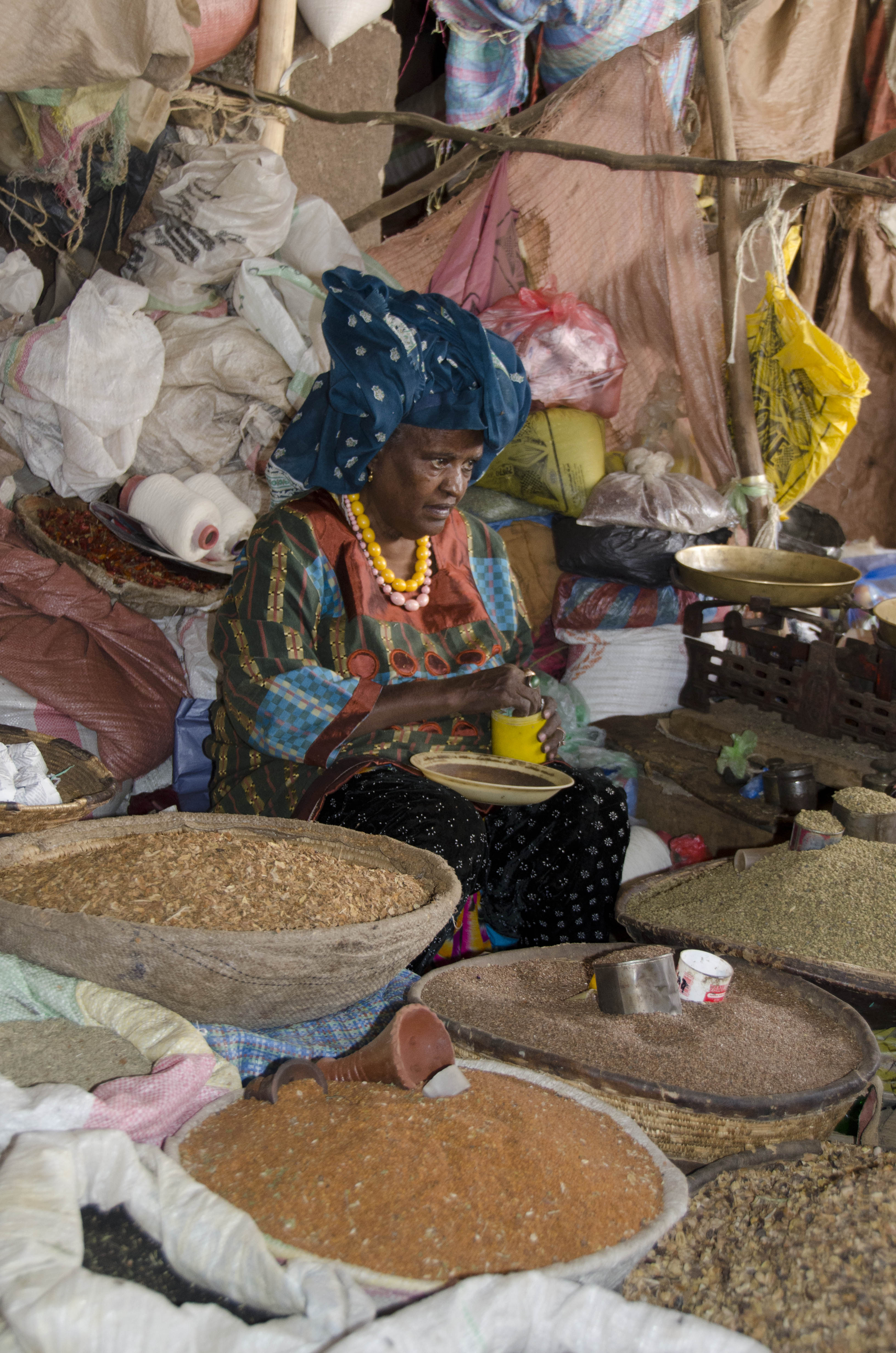Woman in the Market, Harar, 