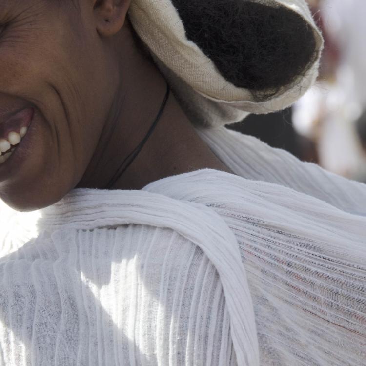 Adis Ababba, Timkat Woman in White