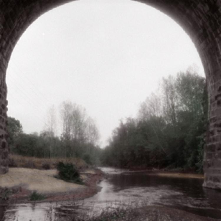 The Thomas Viaduct over the Patapsco River. Patapsco State Park Relay