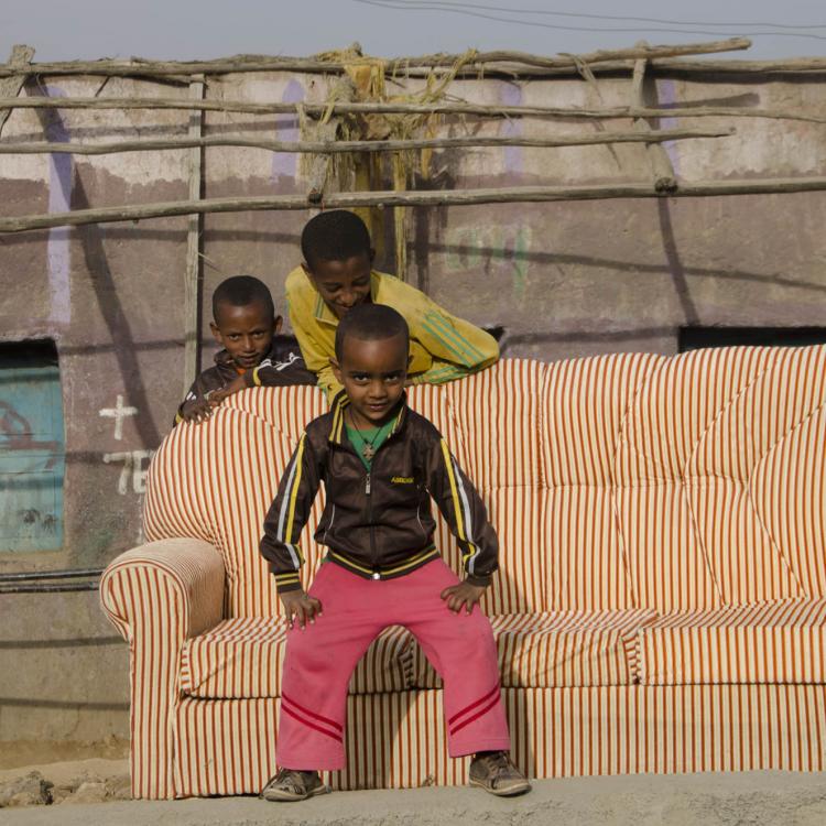 Boy on Sofa, Gondar Axum