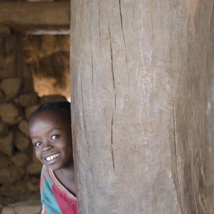 Child in Konso Village