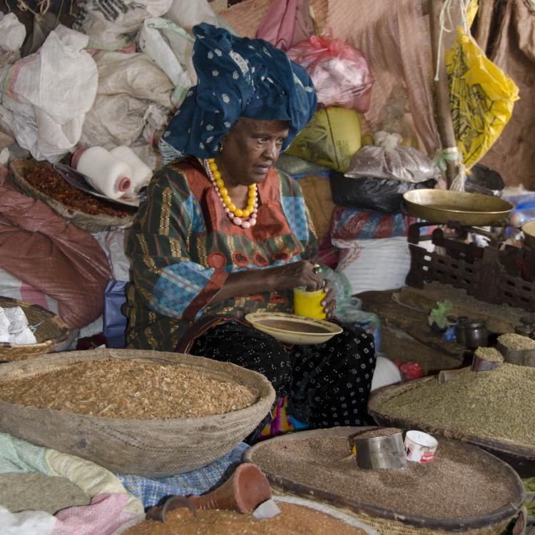 Woman in the Market, Harar, 