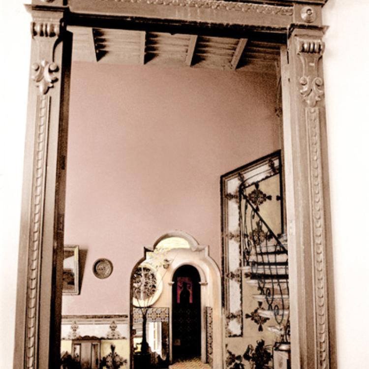  Doorway, Merida, Mexico manipulated landscape archival pigment print