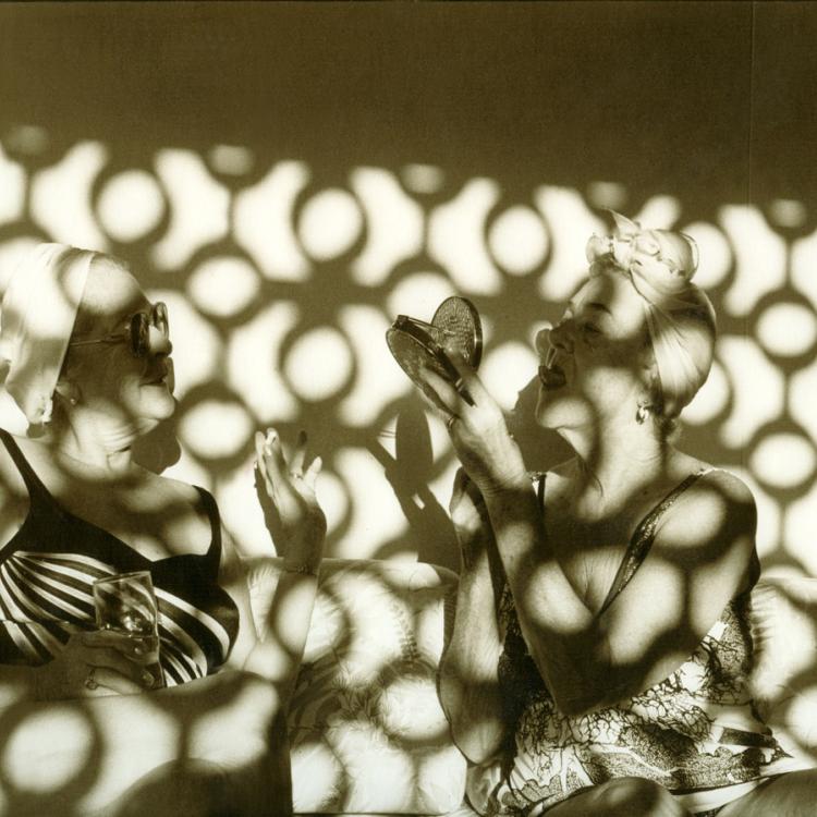 hand worked black & white gelatin silver print